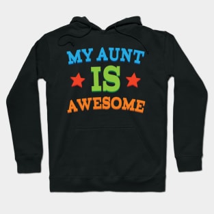 Aunt Gift Awesome Aunt Hoodie